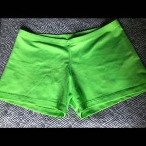 Natalie Dancewear Shorts - Neon Green Shorts π Natalie Dancewear Shorts - Neon Green Shorts π